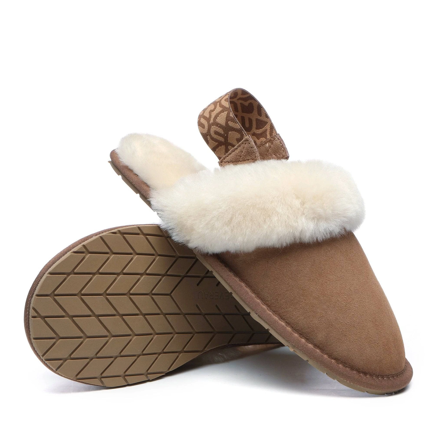 Amber Sheepskin Scuff 6 Amber Sheepskin Scuff - Image 6