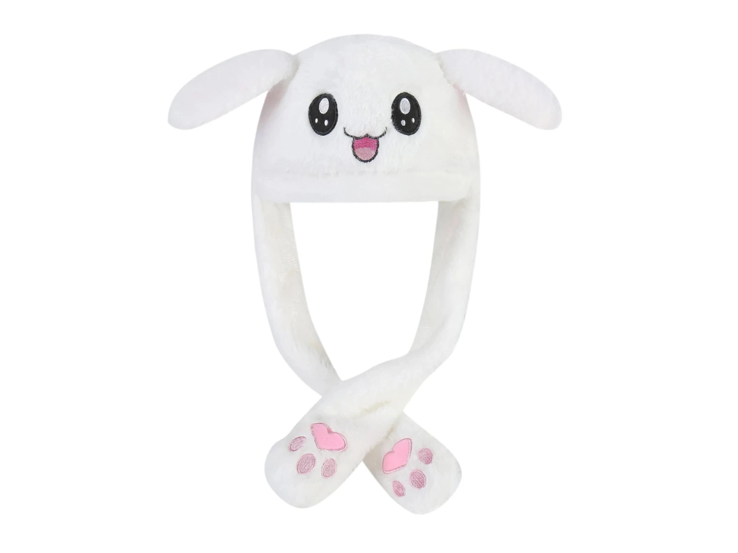 Movable Ear Bunny Plush Hat 3 Movable Ear Bunny Plush Hat - Image 3