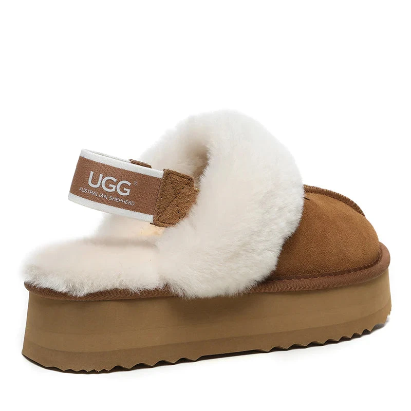 UGG Platform Slingback Scuff 2 UGG Platform Slingback Scuff - Image 2