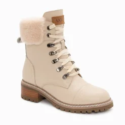 UGG Lyric Lace Up Leather Boots 21 UGG Lyric Lace Up Leather Boots -Jumbo || PACIFIC Store beige 2