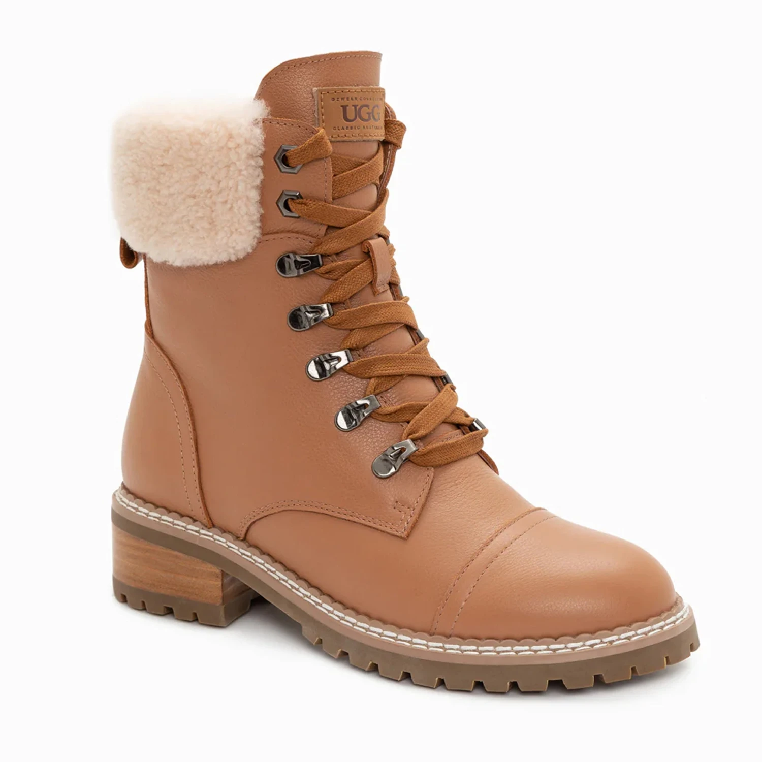 UGG Lyric Lace Up Leather Boots 12 UGG Lyric Lace Up Leather Boots - Image 12