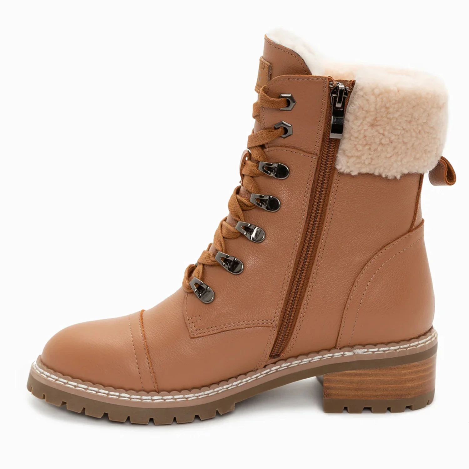 UGG Lyric Lace Up Leather Boots 13 UGG Lyric Lace Up Leather Boots - Image 13