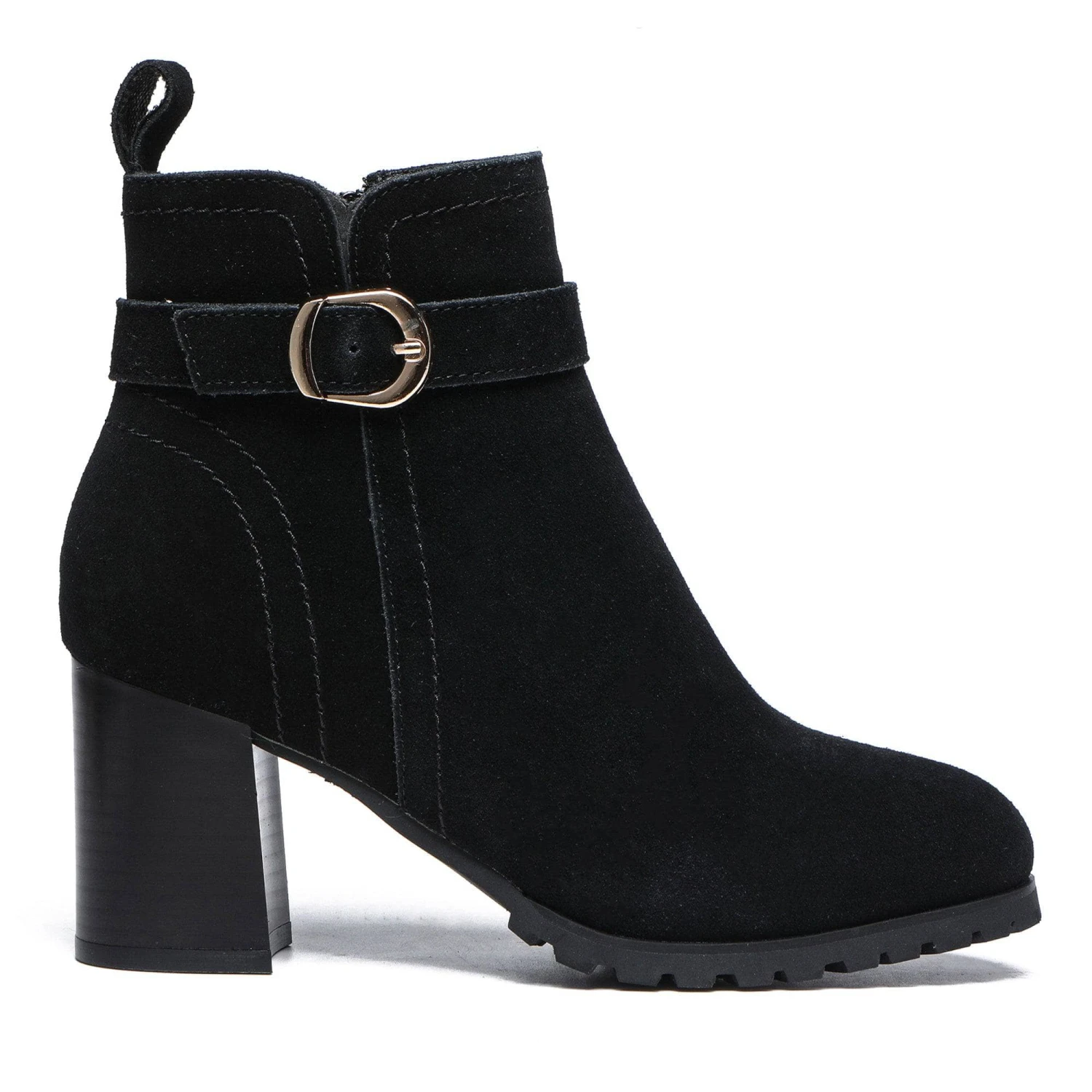 Coney Zipper Leather Ankle Boots 8 Coney Zipper Leather Ankle Boots - Image 8