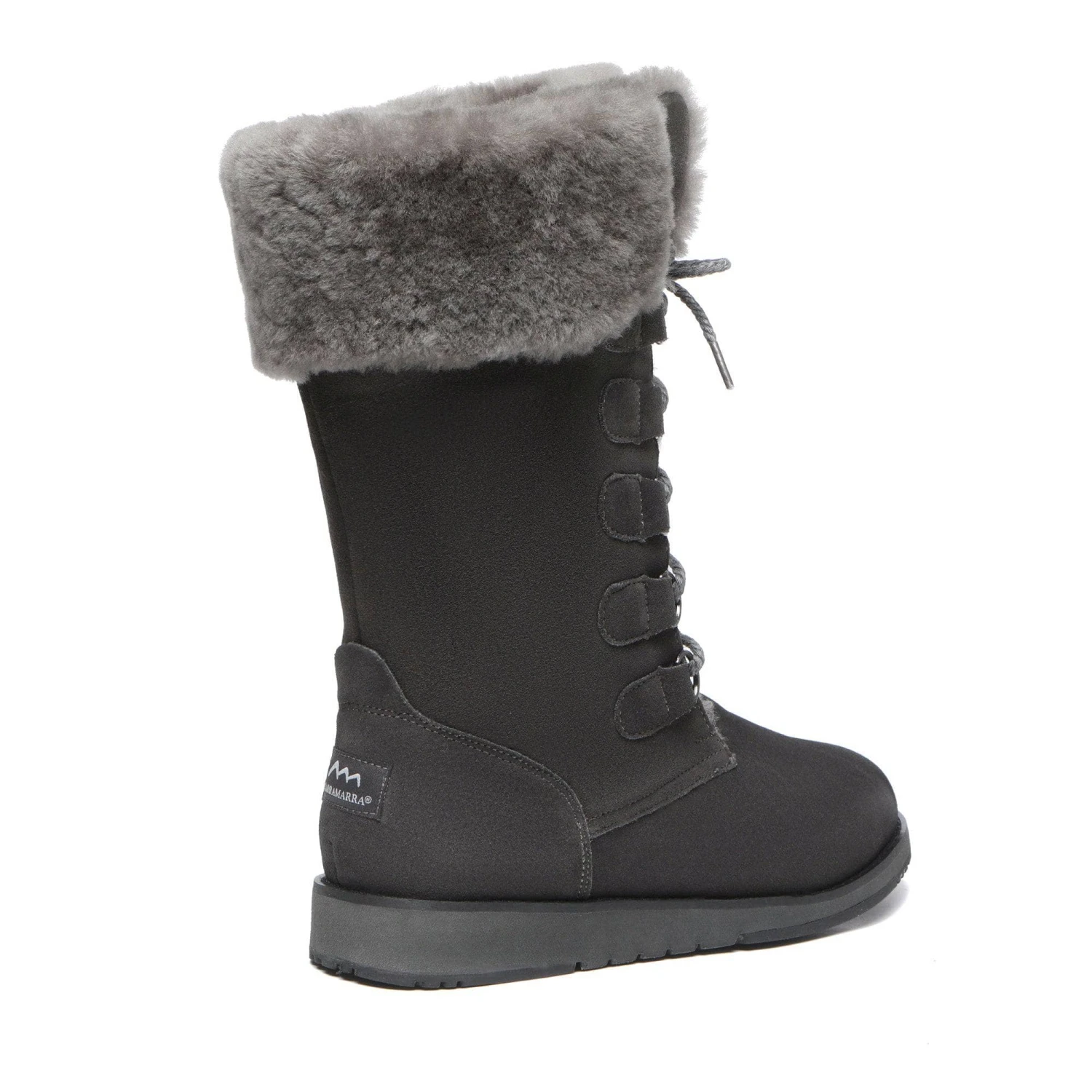 Ellena Lace Up Sheepskin Boots 3 Ellena Lace Up Sheepskin Boots - Image 3
