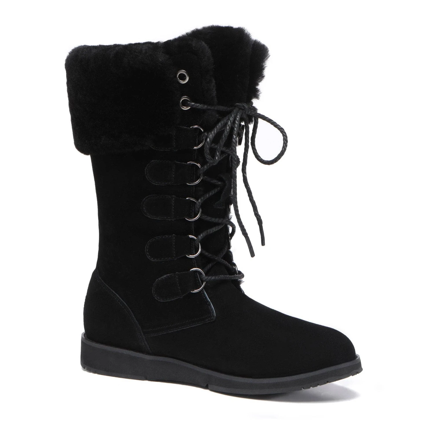 Ellena Lace Up Sheepskin Boots 8 Ellena Lace Up Sheepskin Boots - Image 8