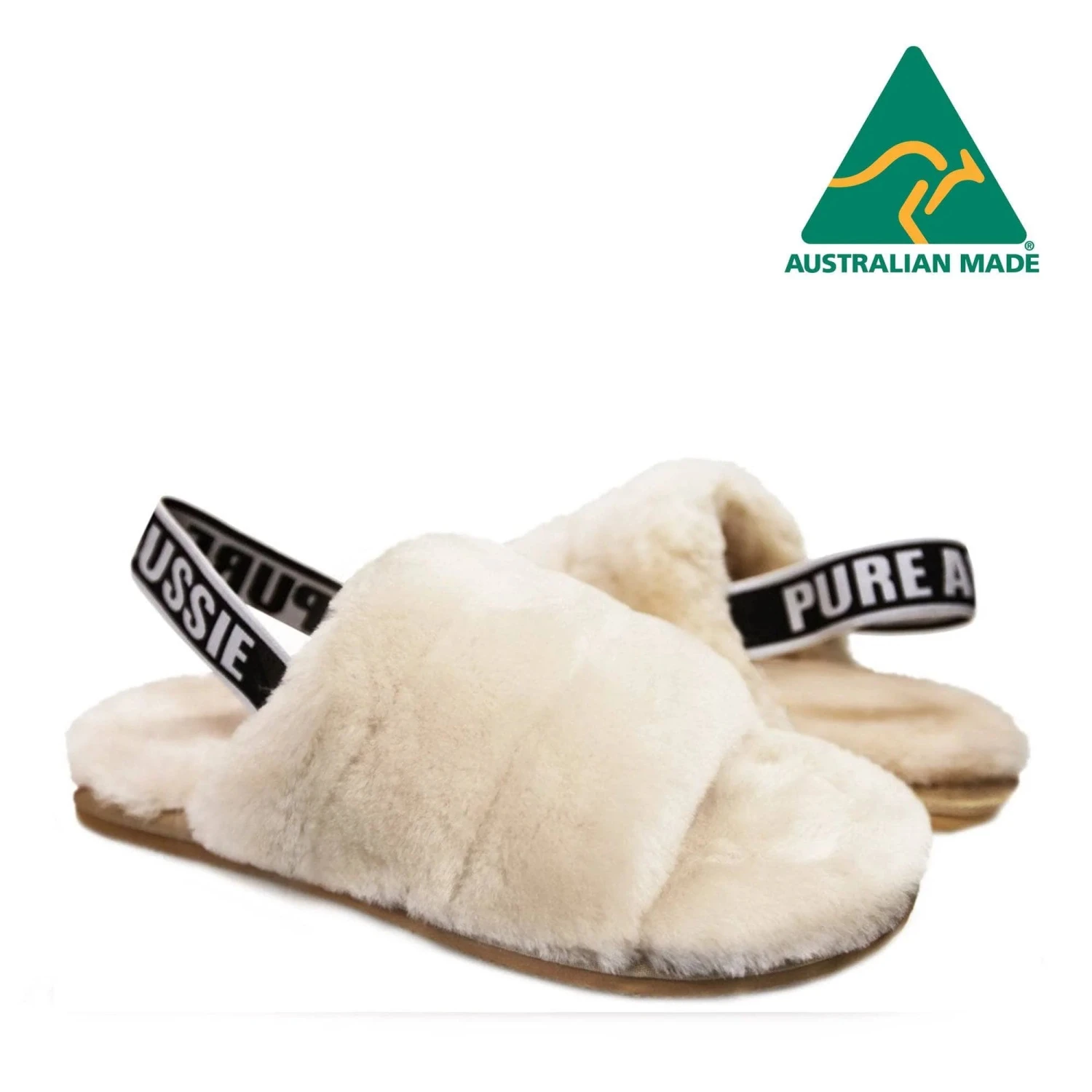 Jumbo UGG Fluff Sheepskin Slides- Made In Australia 3 Jumbo UGG Fluff Sheepskin Slides- Made In Australia - Image 3