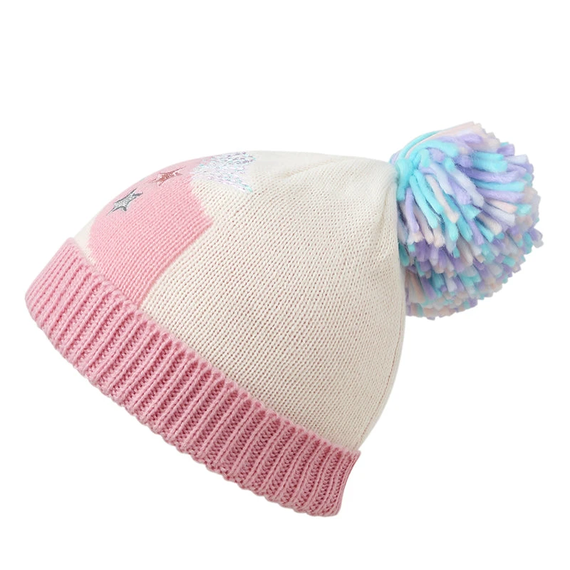 Kids Knit Unicorn Beanie And Gloves Set 6 Kids Knit Unicorn Beanie And Gloves Set - Image 6