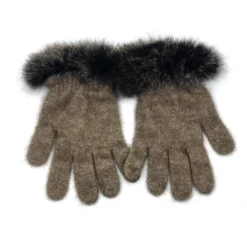 Premium Possum And Merino Wool - Fur Trim Gloves -Jumbo || PACIFIC Store premium possum and merino wool fur trim gloves original ugg australia classic 3