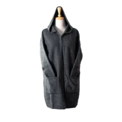 Premium Possum And Merino Wool- Hooded Longline Cardigan