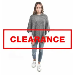 Premium Possum And Merino Wool - Moss Stitch Poncho