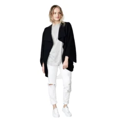 Premium Possum And Merino Wool - Moss Stitch Shrug