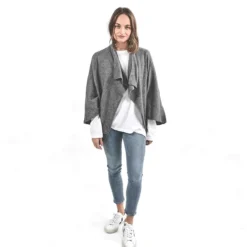 Premium Possum And Merino Wool - Moss Stitch Shrug -Jumbo || PACIFIC Store premium possum and merino wool moss stitch shrug original ugg australia classic 3