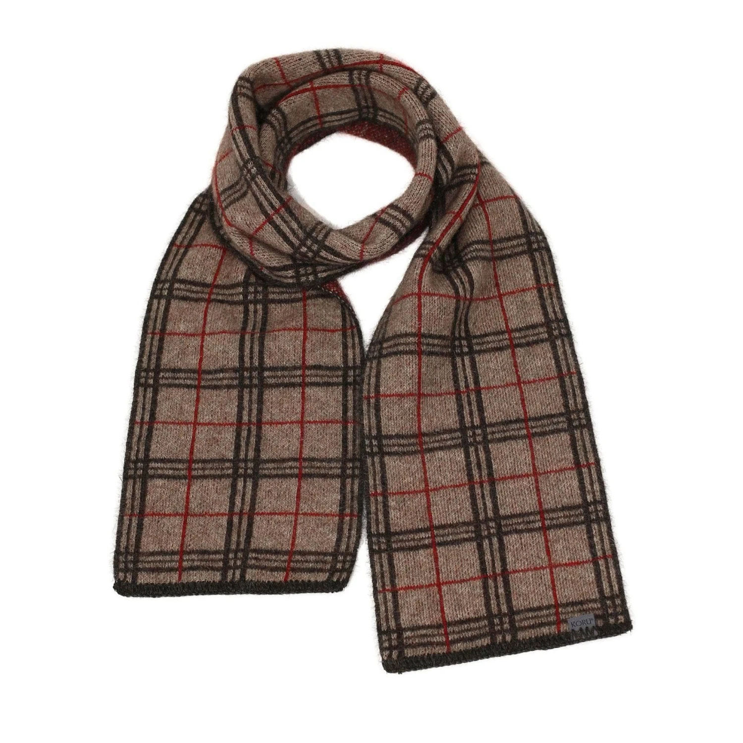 Premium Possum And Merino Wool-Tartan Scarf 2 Premium Possum And Merino Wool-Tartan Scarf - Image 2
