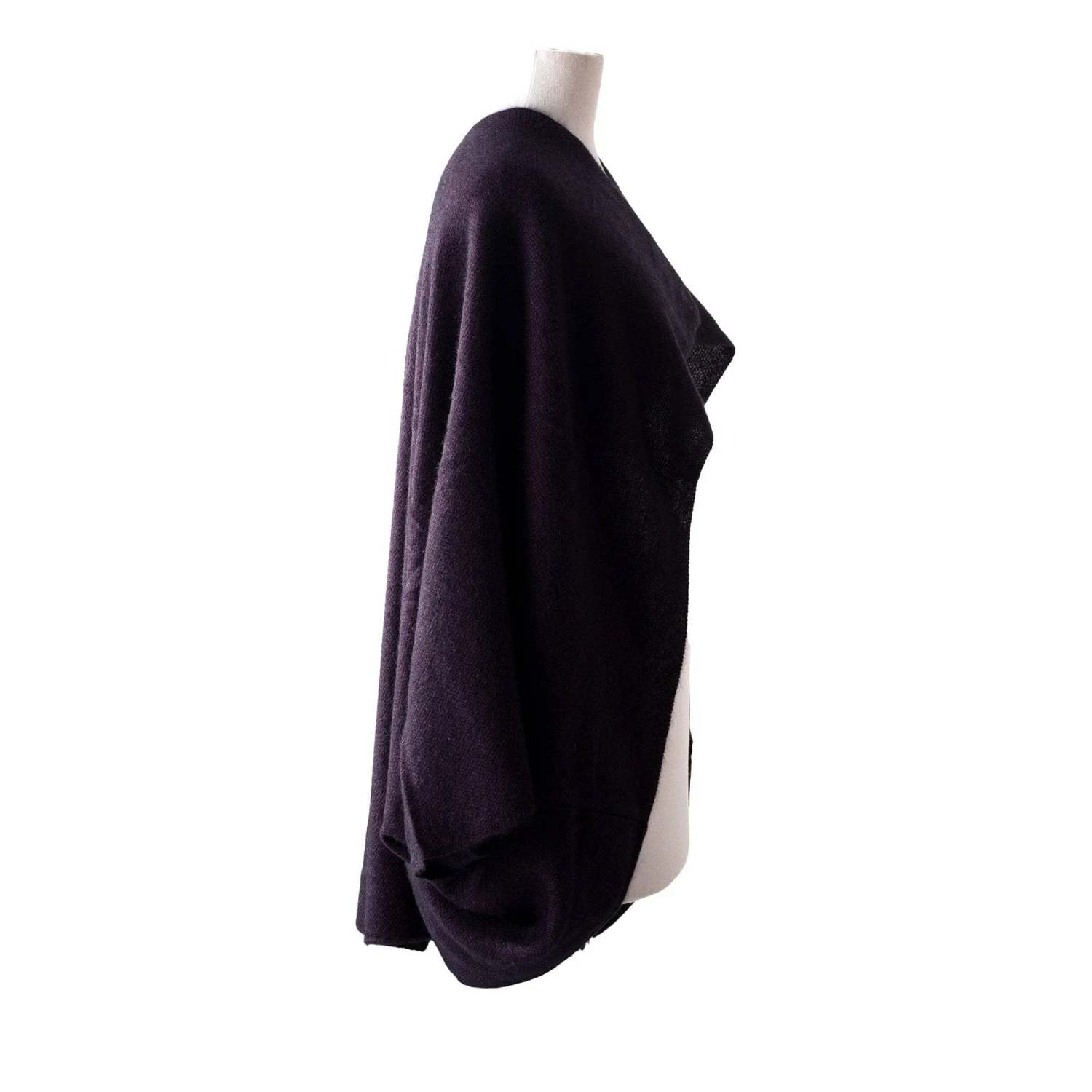 Premium Possum And Merino Wool - Two Way Poncho 2 Premium Possum And Merino Wool - Two Way Poncho - Image 2