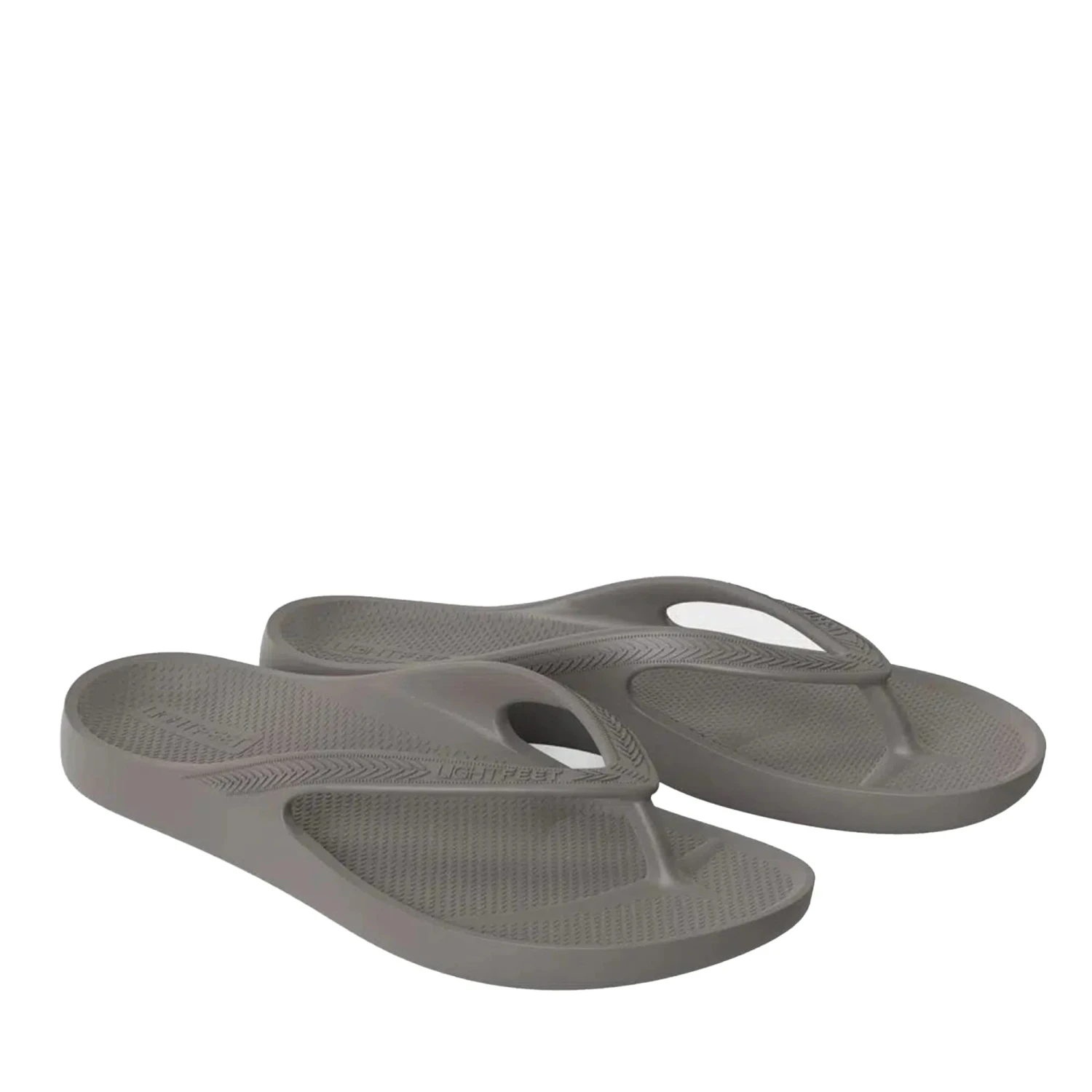 Coastal Grey Arch Support Orthotic Unisex Thongs 4 Coastal Grey Arch Support Orthotic Unisex Thongs - Image 4
