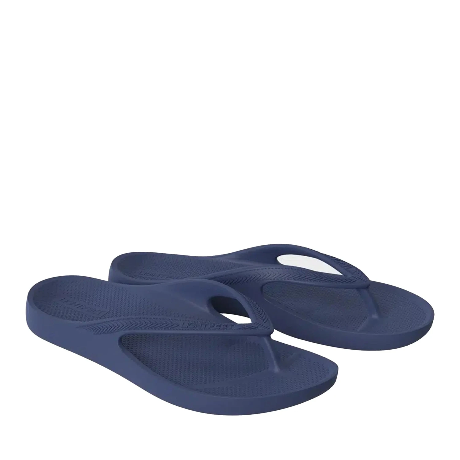 Navy Blue Arch Support Orthotic Unisex Thongs 4 Navy Blue Arch Support Orthotic Unisex Thongs - Image 4