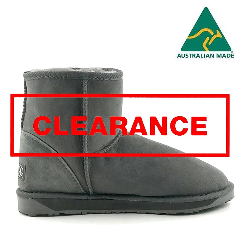 PACIFIC UGG Premium Mini Classic Boots - Made In Australia 1 PACIFIC UGG Premium Mini Classic Boots - Made In Australia