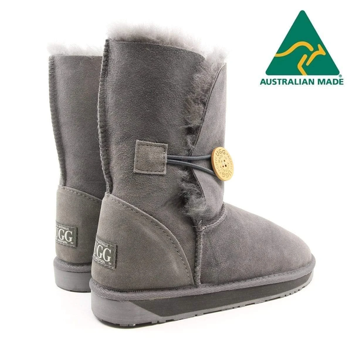 PACIFIC UGG Premium Short Button - Made In Australia 15 PACIFIC UGG Premium Short Button - Made In Australia - Image 15