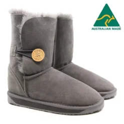 PACIFIC UGG Premium Short Button - Made In Australia -Jumbo || PACIFIC Store ugg boots ugg premium short button made in australia original ugg australia classic 15