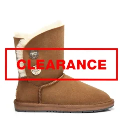 UGG Short Fancy Button Boots