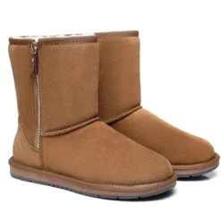 UGG Short Zipper -Jumbo || PACIFIC Store ugg boots ugg short zipper original ugg australia classic 5 1
