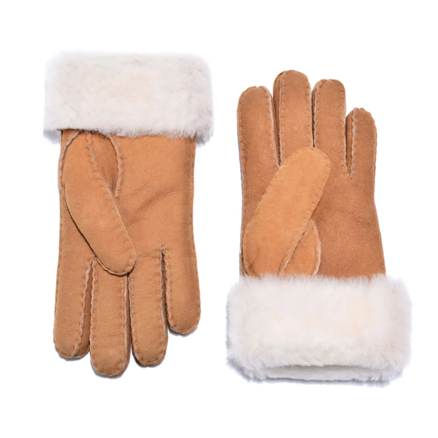 UGG Button Sheepskin Gloves 2 UGG Button Sheepskin Gloves - Image 2