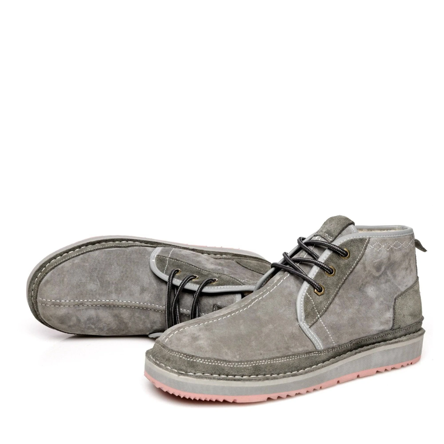 UGG Casual Men’s Lace-up Ankle Boots 3 UGG Casual Men’s Lace-up Ankle Boots - Image 3