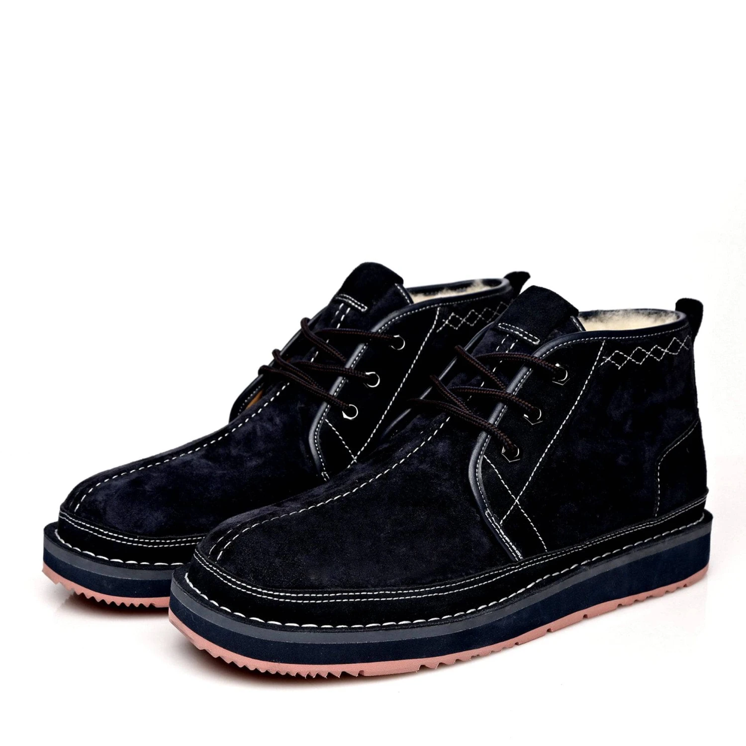 UGG Casual Men’s Lace-up Ankle Boots 6 UGG Casual Men’s Lace-up Ankle Boots - Image 6