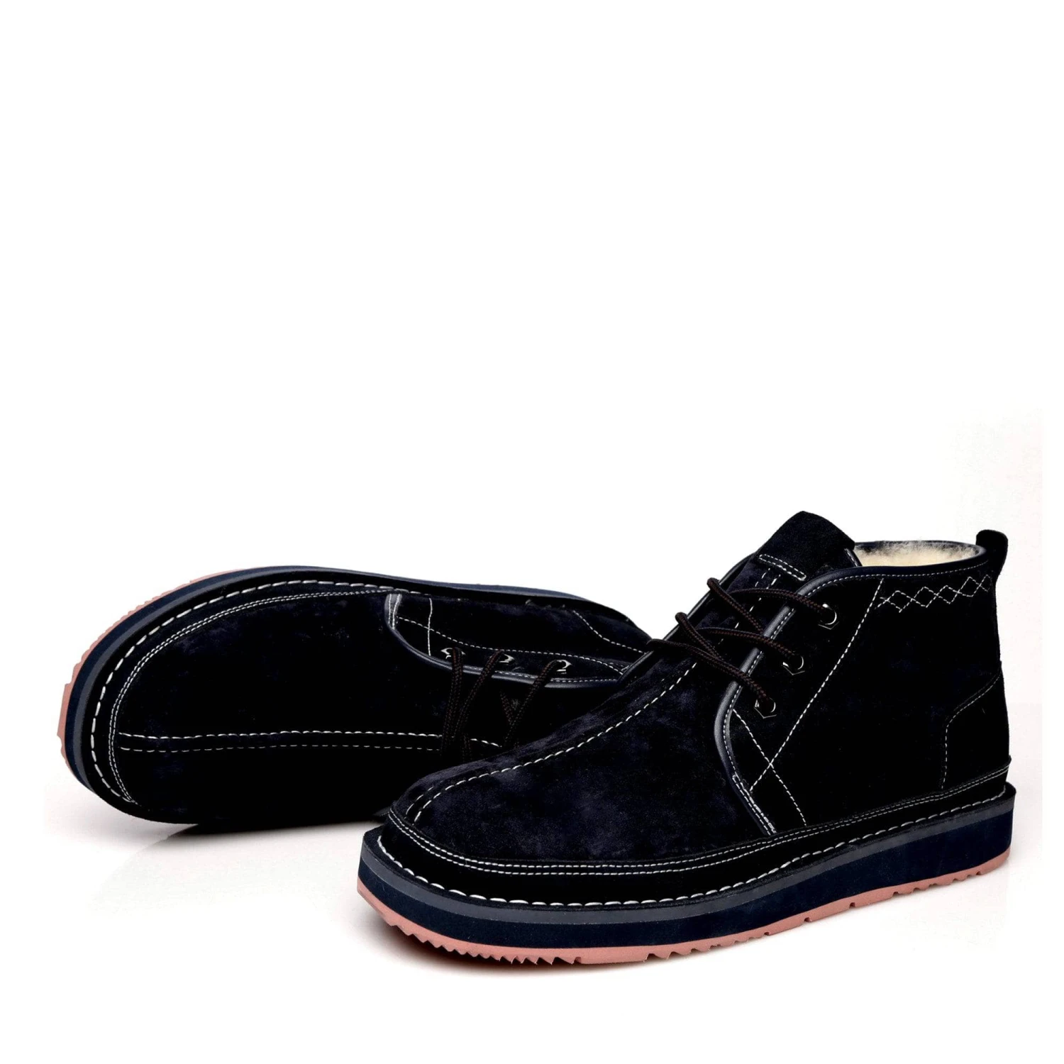 UGG Casual Men’s Lace-up Ankle Boots 7 UGG Casual Men’s Lace-up Ankle Boots - Image 7