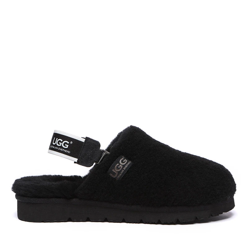 UGG Chania Removable Strap Slingback Fluffy Slides 6 UGG Chania Removable Strap Slingback Fluffy Slides - Image 6
