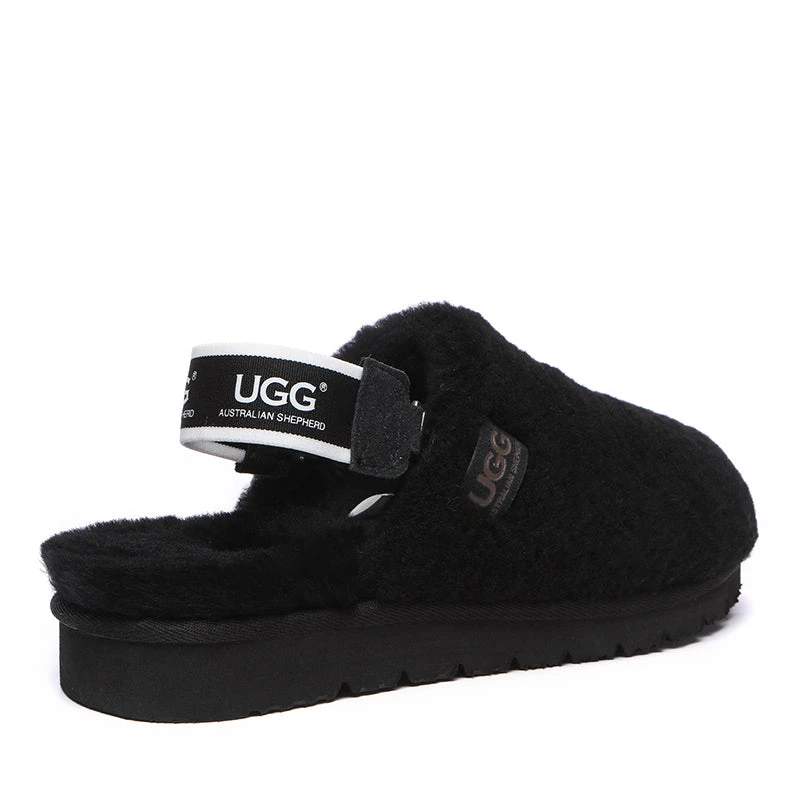 UGG Chania Removable Strap Slingback Fluffy Slides 7 UGG Chania Removable Strap Slingback Fluffy Slides - Image 7