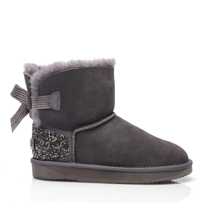 UGG Crystal Mini Bailey Bow Corduroy 2 UGG Crystal Mini Bailey Bow Corduroy - Image 2