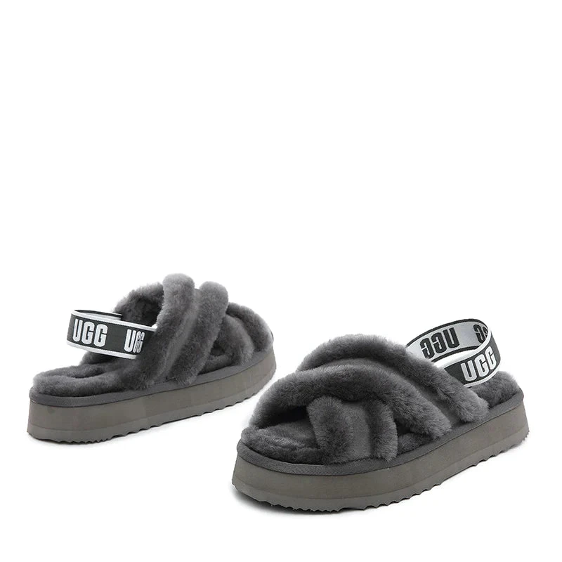UGG Daffy Cross Slides 6 UGG Daffy Cross Slides - Image 6