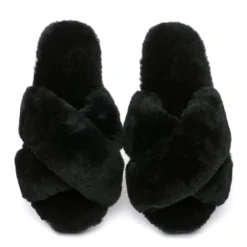 UGG Fluffy Cross Slides -Jumbo || PACIFIC Store ugg fluffy cross slides original ugg australia classic 13 1