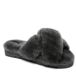 UGG Fluffy Cross Slides -Jumbo || PACIFIC Store ugg fluffy cross slides original ugg australia classic 16 1