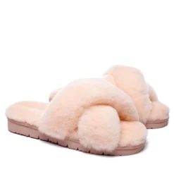 UGG Fluffy Cross Slides -Jumbo || PACIFIC Store ugg fluffy cross slides original ugg australia classic 4