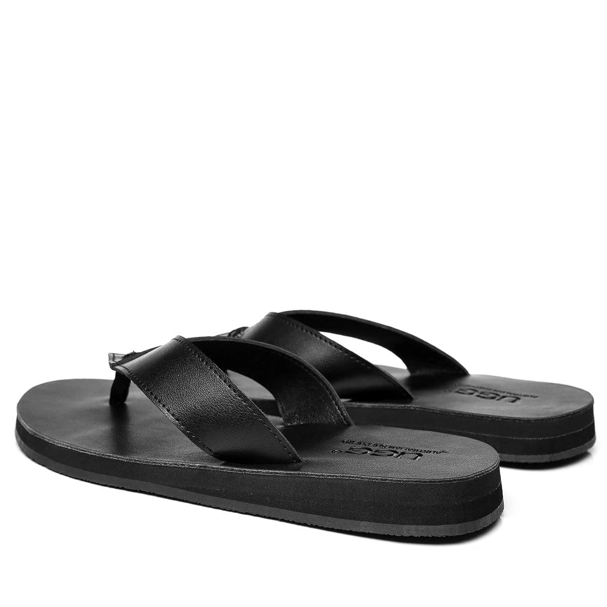 UGG Leather Slide 5 UGG Leather Slide - Image 5