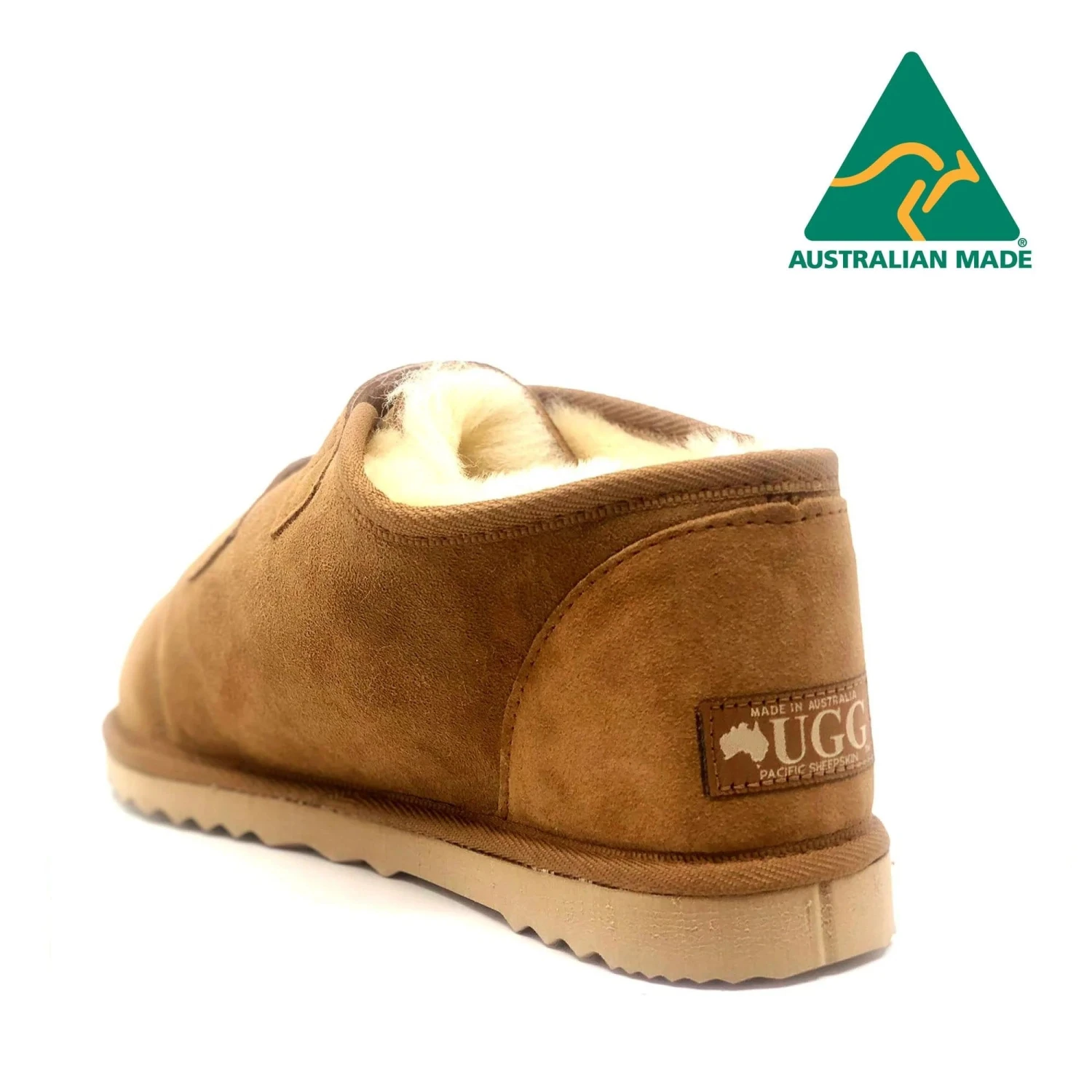 PACIFIC UGG Medical Gray Full Toe Slippers- Made In Australia 3 PACIFIC UGG Medical Gray Full Toe Slippers- Made In Australia - Image 3