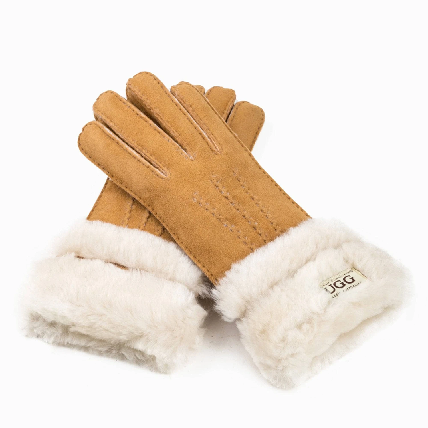 UGG Premium Double Cuff Sheepskin Gloves 2 UGG Premium Double Cuff Sheepskin Gloves - Image 2