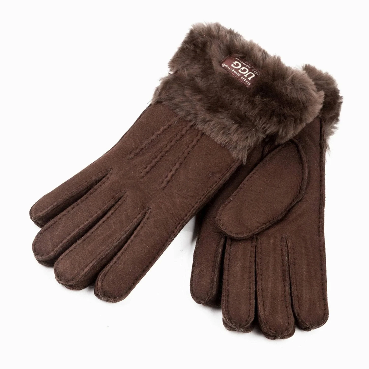 UGG Premium Double Cuff Sheepskin Gloves 5 UGG Premium Double Cuff Sheepskin Gloves - Image 5