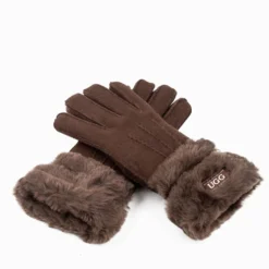UGG Premium Double Cuff Sheepskin Gloves 13 UGG Premium Double Cuff Sheepskin Gloves -Jumbo || PACIFIC Store ugg premium double cuff sheepskin gloves original ugg australia classic 6 1