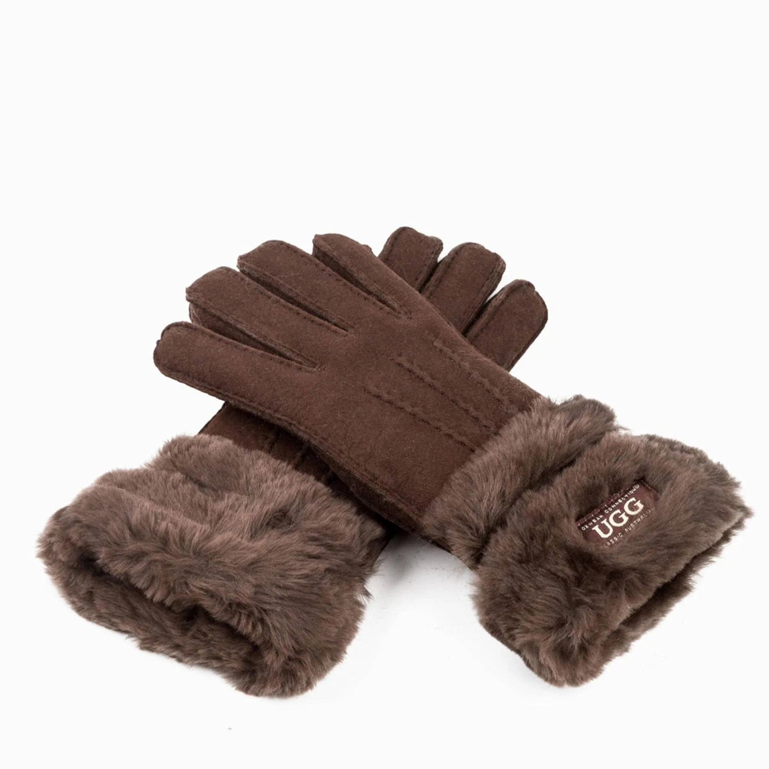 UGG Premium Double Cuff Sheepskin Gloves 6 UGG Premium Double Cuff Sheepskin Gloves - Image 6