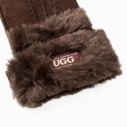 UGG Premium Double Cuff Sheepskin Gloves -Jumbo || PACIFIC Store ugg premium double cuff sheepskin gloves original ugg australia classic 7