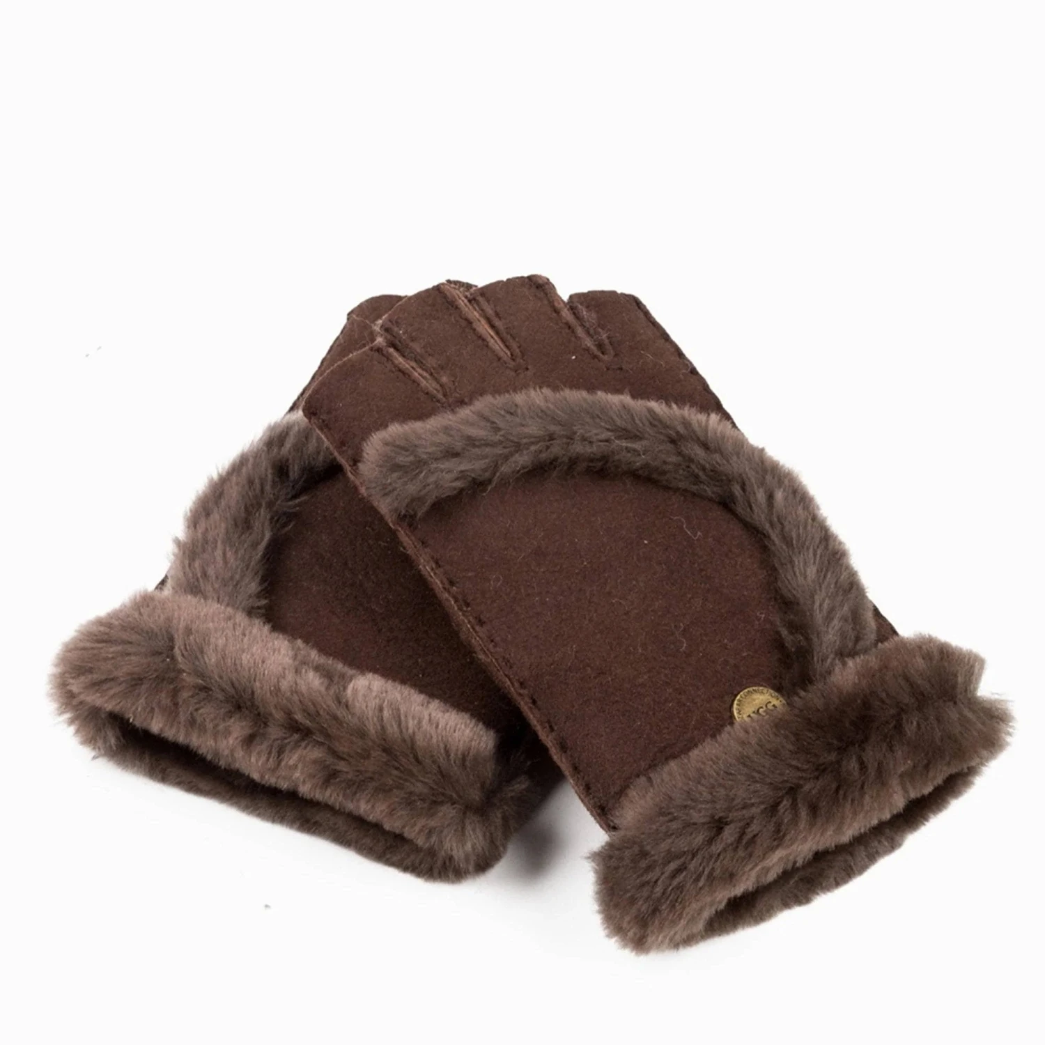 UGG Premium Fingerless Sheepskin Gloves 8 UGG Premium Fingerless Sheepskin Gloves - Image 8