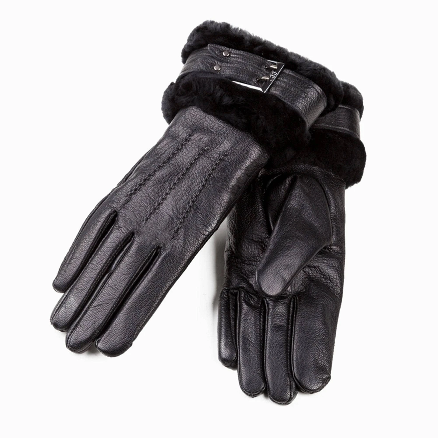 UGG Premium Lambskin Cuff Gloves 5 UGG Premium Lambskin Cuff Gloves - Image 5