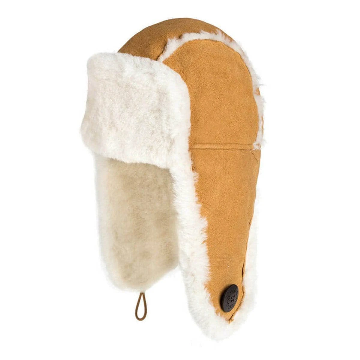 UGG Premium Sheepskin Button Aviator Hat 1 UGG Premium Sheepskin Button Aviator Hat