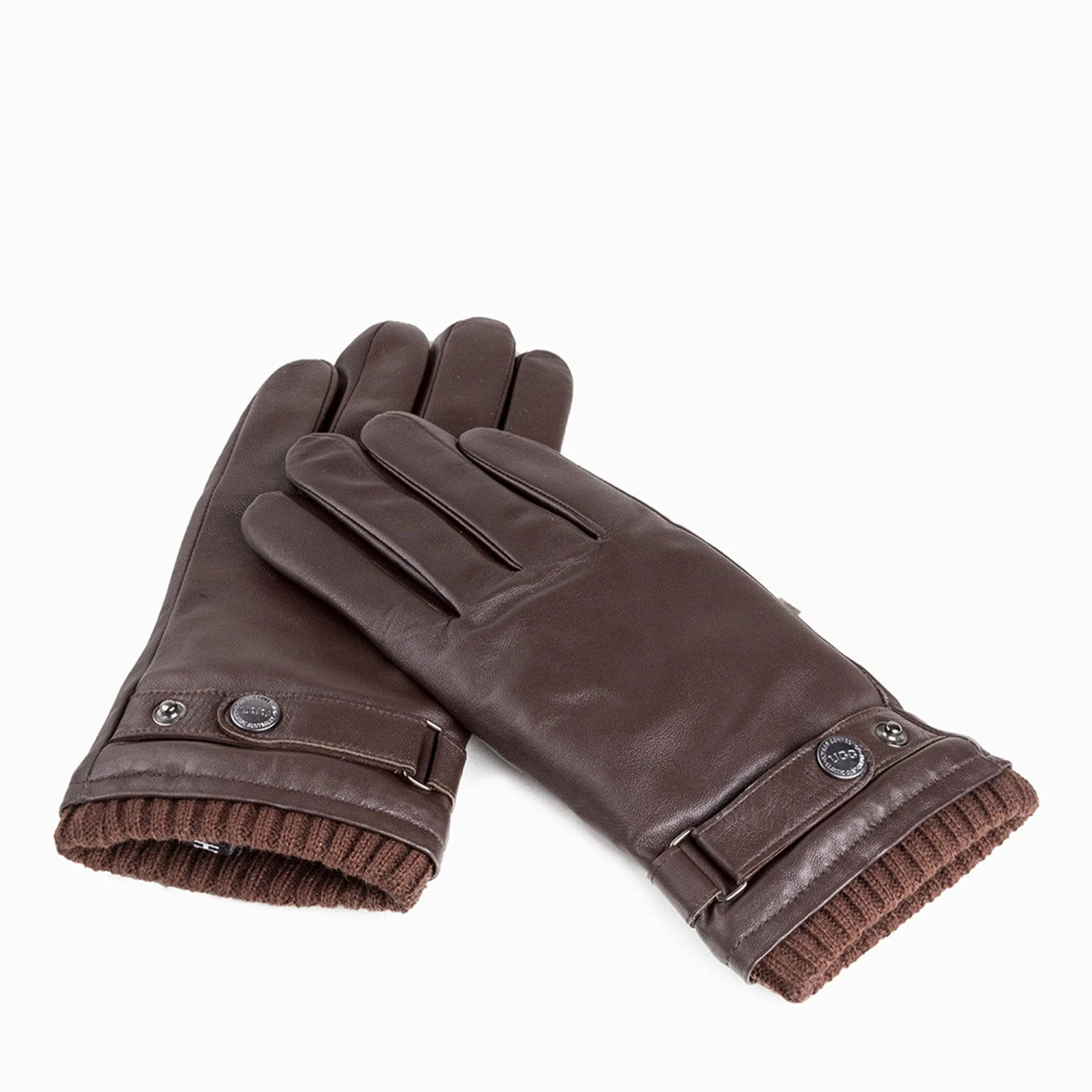 UGG Premium Touch Screen Men's Silver Stud Gloves 7 UGG Premium Touch Screen Men's Silver Stud Gloves - Image 7