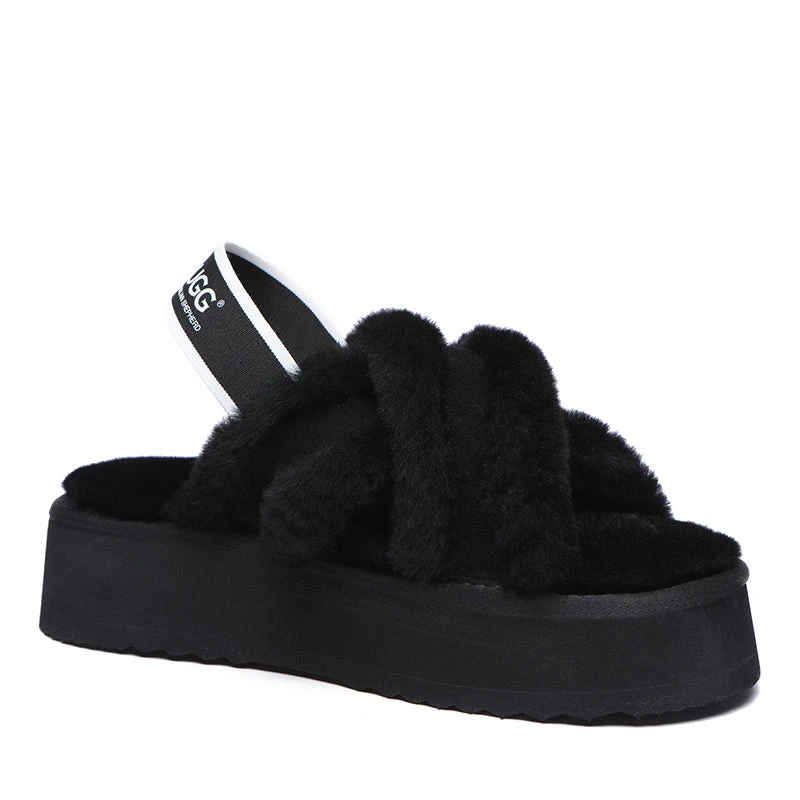 UGG Sayuri Platform Cross Slides 13 UGG Sayuri Platform Cross Slides - Image 13