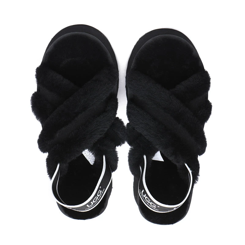 UGG Sayuri Platform Cross Slides 14 UGG Sayuri Platform Cross Slides - Image 14