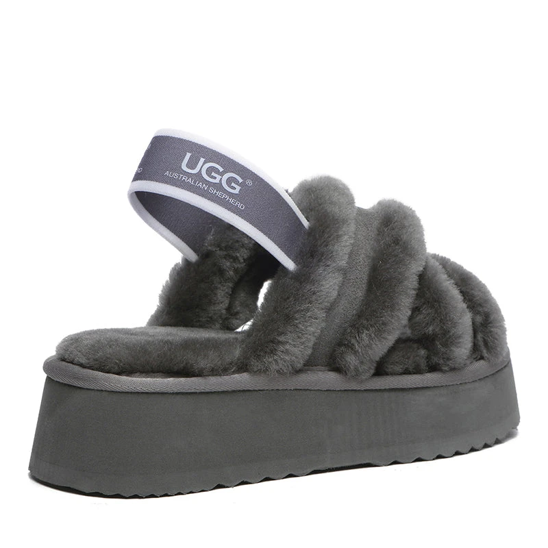 UGG Sayuri Platform Cross Slides 17 UGG Sayuri Platform Cross Slides - Image 17